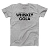 Whiskey Cola Men/Unisex T-Shirt Sport Grey | Funny Shirt from Famous In Real Life