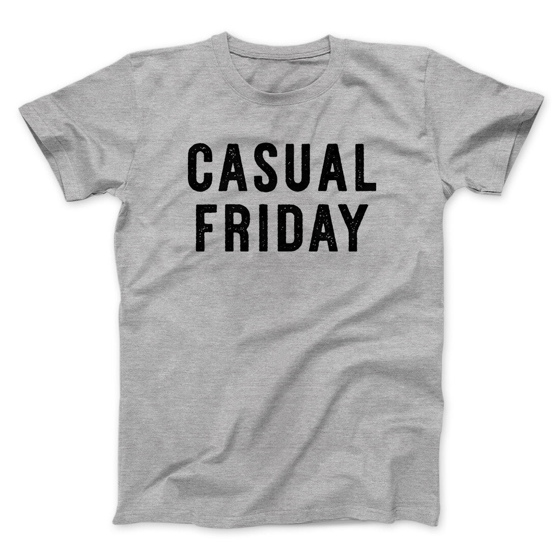 Casual Friday Funny Men/Unisex T-Shirt Sport Grey | Funny Shirt from Famous In Real Life