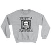 Bust A Rhyme Ugly Sweater Sport Grey | Funny Shirt from Famous In Real Life
