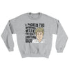 I Picked The Wrong Week To Quit Sniffing Glue Ugly Sweater Sport Grey | Funny Shirt from Famous In Real Life