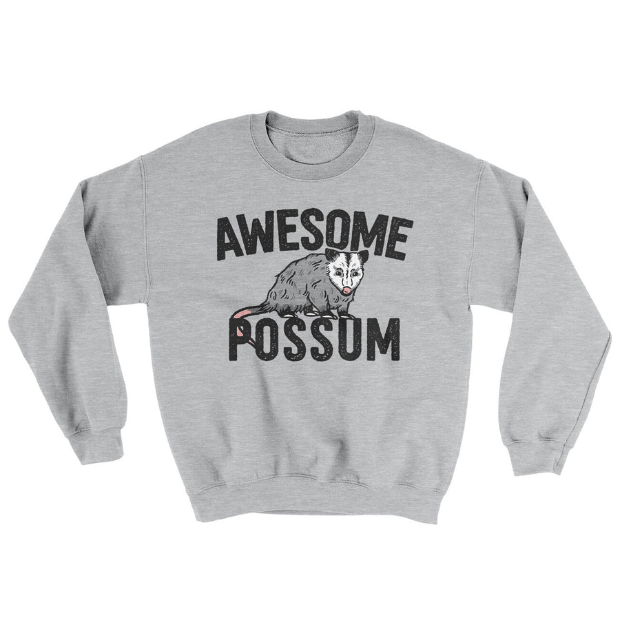 Awesome Possum Ugly Sweater | Funny Shirt from Famous In Real Life