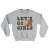 Lets Go Girls Ugly Sweater Sport Grey | Funny Shirt from Famous In Real Life
