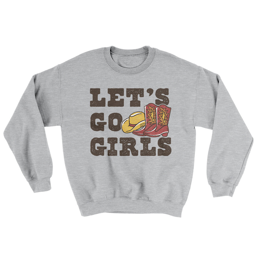 Lets Go Girls Ugly Sweater | Funny Shirt from Famous In Real Life