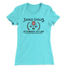 Jackie Chiles Attorney At Law Women's T-Shirt Tahiti Blue | Funny Shirt from Famous In Real Life