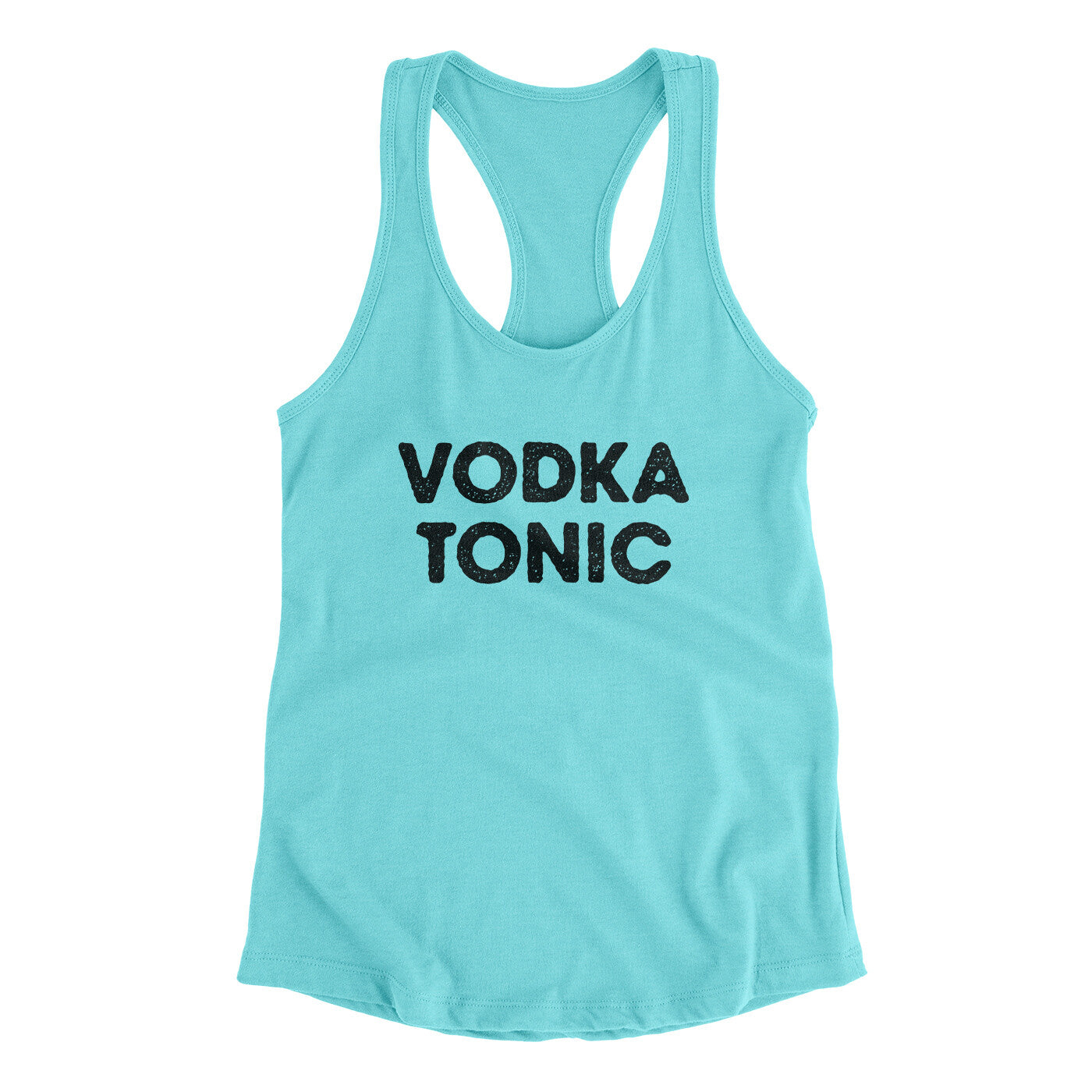Vodka Tonic Women's Racerback Tank | Funny Shirt from Famous In Real Life
