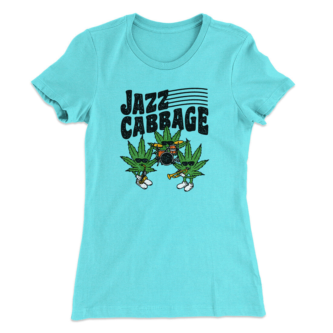 Jazz Cabbage Funny Women's T-Shirt | Funny Shirt from Famous In Real Life