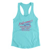 Kellermans Dance Party Women's Racerback Tank Tahiti Blue | Funny Shirt from Famous In Real Life