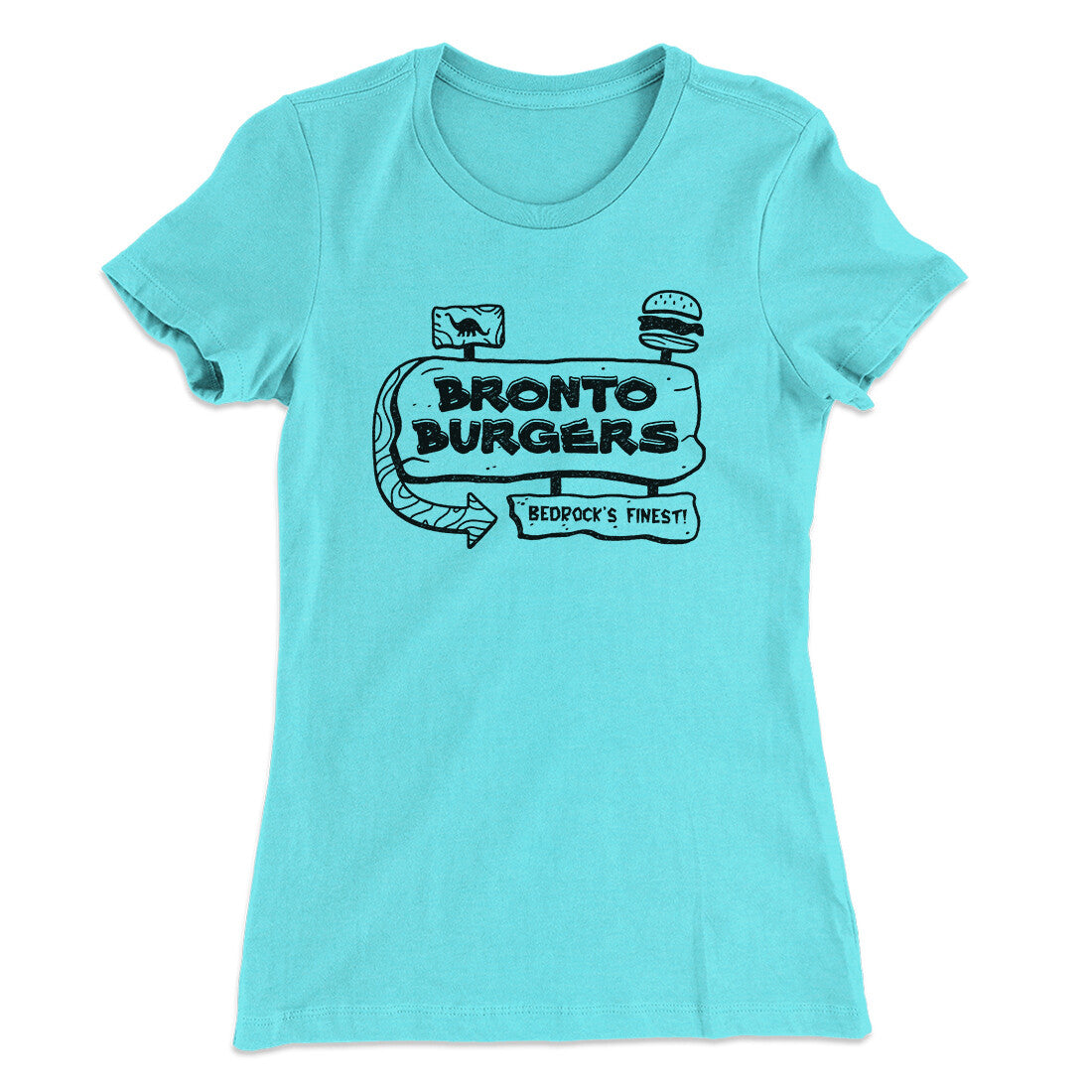Bronto Burgers Women's T-Shirt | Funny Shirt from Famous In Real Life