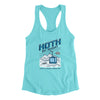 Hoth Ski Resort Women's Racerback Tank Tahiti Blue | Funny Shirt from Famous In Real Life