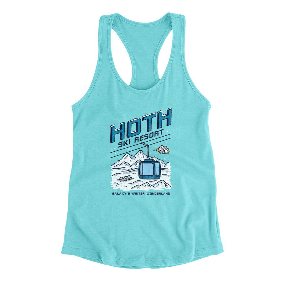 Hoth Ski Resort Women's Racerback Tank | Funny Shirt from Famous In Real Life
