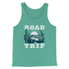 Road Trip Men/Unisex Tank Top Teal | Funny Shirt from Famous In Real Life