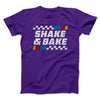 Shake And Bake Funny Movie Men/Unisex T-Shirt Team Purple | Funny Shirt from Famous In Real Life