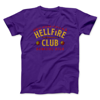 Hellfire Club Men/Unisex T-Shirt Team Purple | Funny Shirt from Famous In Real Life