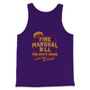 Fire Marshal Bill Fire Safety School Funny Movie Men/Unisex Tank Top Team Purple | Funny Shirt from Famous In Real Life