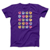 Candy Heart Anti-Valentines Men/Unisex T-Shirt Team Purple | Funny Shirt from Famous In Real Life