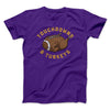 Touchdowns And Turkeys Men/Unisex T-Shirt Team Purple | Funny Shirt from Famous In Real Life