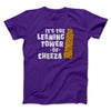 It's The Leaning Tower Of Cheeza Men/Unisex T-Shirt Team Purple | Funny Shirt from Famous In Real Life