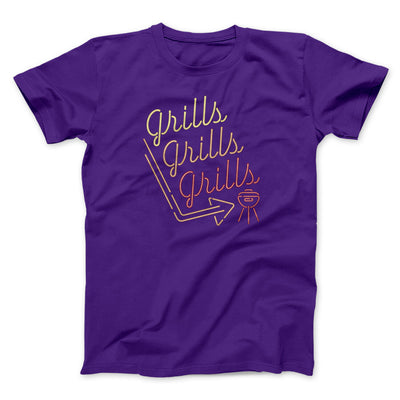 Grills Grills Grills Men/Unisex T-Shirt | Funny Shirt from Famous In Real Life
