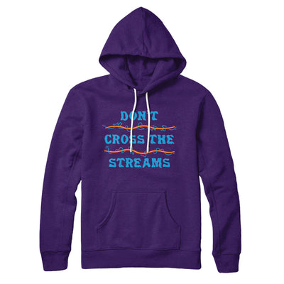Don't Cross Streams Hoodie Team Purple | Funny Shirt from Famous In Real Life