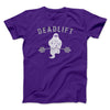 Deadlift - Ghost Men/Unisex T-Shirt Team Purple | Funny Shirt from Famous In Real Life