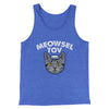 Meowsel Tov Funny Hanukkah Men/Unisex Tank Top True Royal TriBlend | Funny Shirt from Famous In Real Life