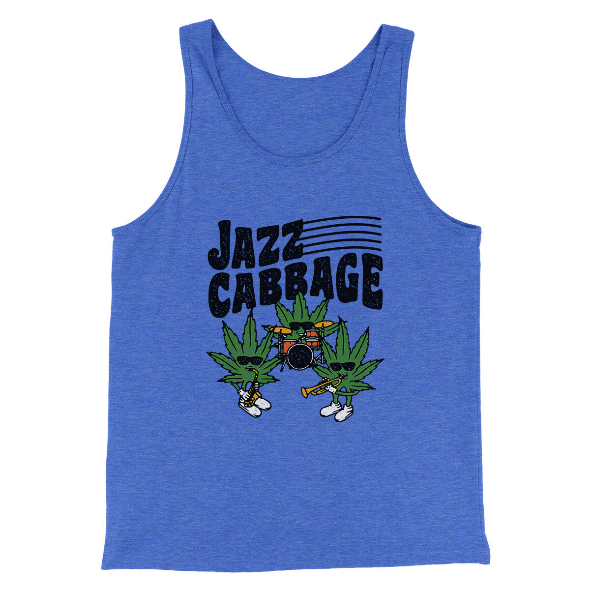 Jazz Cabbage Funny Men/Unisex Tank Top | Funny Shirt from Famous In Real Life
