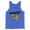 Soulmates Pineapple & Pizza Men/Unisex Tank Top True Royal TriBlend | Funny Shirt from Famous In Real Life