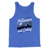 The Mountains Are Calling Men/Unisex Tank Top True Royal TriBlend | Funny Shirt from Famous In Real Life