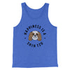 Happiness Is A Shih Tzu Men/Unisex Tank Top True Royal TriBlend | Funny Shirt from Famous In Real Life