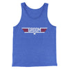 Groom Funny Movie Men/Unisex Tank Top True Royal TriBlend | Funny Shirt from Famous In Real Life