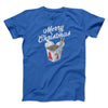 Merry Christmas Takeout Men/Unisex T-Shirt True Royal | Funny Shirt from Famous In Real Life