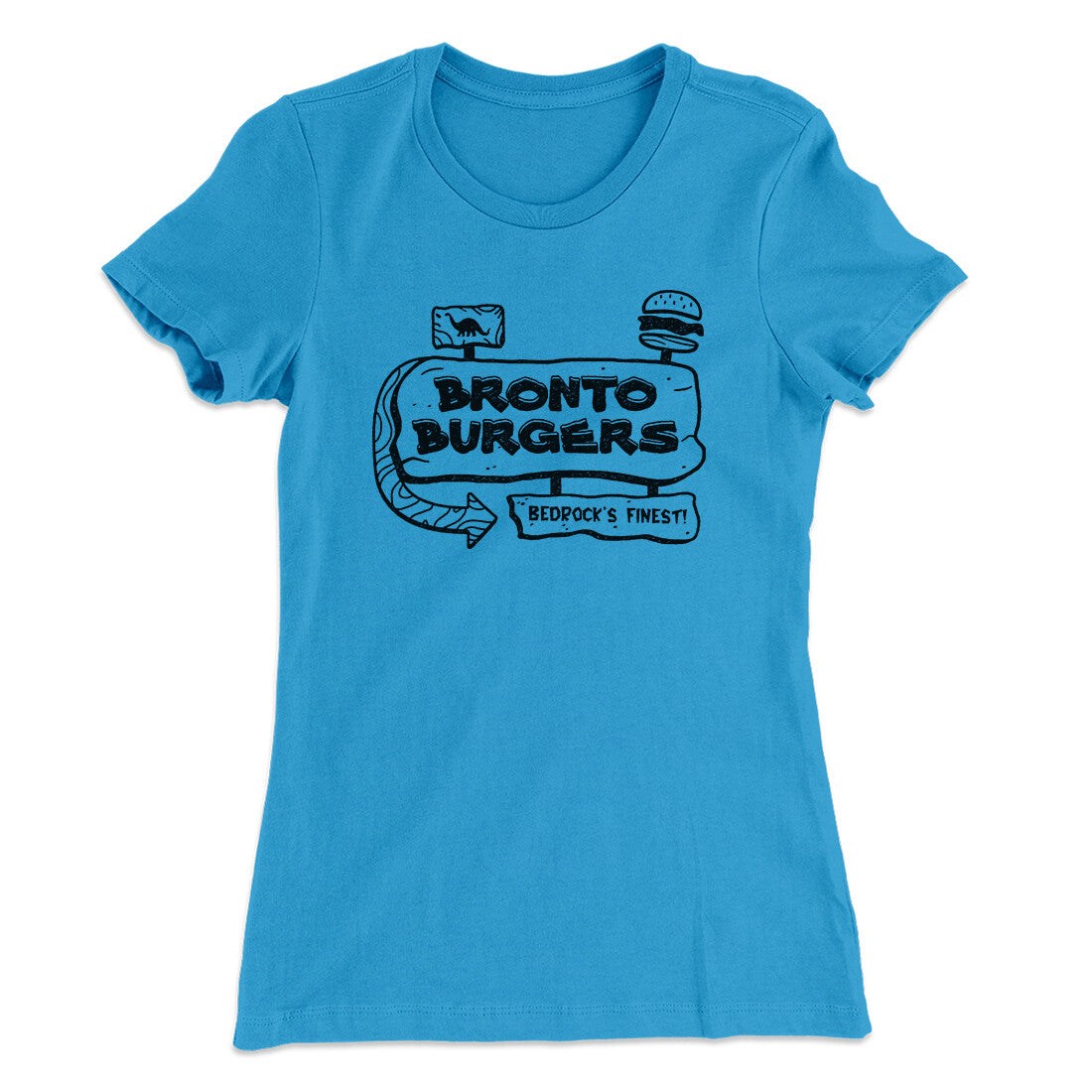 Bronto Burgers Women's T-Shirt | Funny Shirt from Famous In Real Life