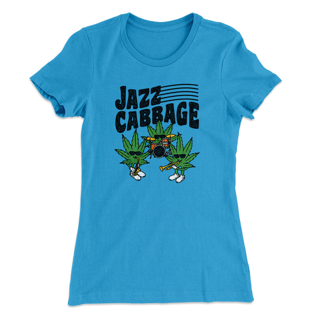 Jazz Cabbage Funny Women's T-Shirt | Funny Shirt from Famous In Real Life