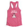 Having A Meltdown Women's Racerback Tank Vintage Pink | Funny Shirt from Famous In Real Life
