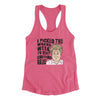 I Picked The Wrong Week To Quit Sniffing Glue Women's Racerback Tank Vintage Pink | Funny Shirt from Famous In Real Life