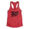 Team Rod Women's Racerback Tank Vintage Red | Funny Shirt from Famous In Real Life