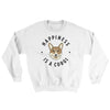 Happiness Is A Corgi Ugly Sweater White | Funny Shirt from Famous In Real Life