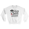Captain Hook Fish And Chips Ugly Sweater White | Funny Shirt from Famous In Real Life