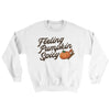 Feeling Pumpkin Spicy Ugly Sweater White | Funny Shirt from Famous In Real Life