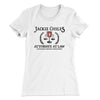 Jackie Chiles Attorney At Law Women's T-Shirt White | Funny Shirt from Famous In Real Life