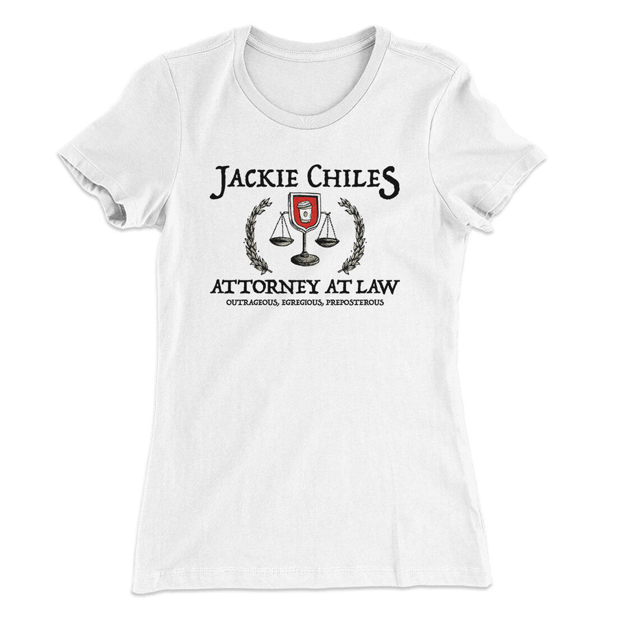 Jackie Chiles Attorney At Law Women's T-Shirt | Funny Shirt from Famous In Real Life