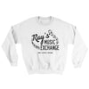 Rays Music Exchange Ugly Sweater White | Funny Shirt from Famous In Real Life