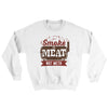 Smoke Meat Not Meth Ugly Sweater White | Funny Shirt from Famous In Real Life