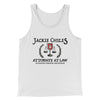 Jackie Chiles Attorney At Law Men/Unisex Tank Top White | Funny Shirt from Famous In Real Life