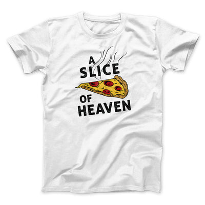 A Slice Of Heaven Funny Movie Men/Unisex T-Shirt White | Funny Shirt from Famous In Real Life