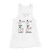 Per My Last Email Women's Flowey Racerback Tank Top White | Funny Shirt from Famous In Real Life