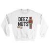 Deez Nuts Ugly Sweater White | Funny Shirt from Famous In Real Life