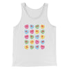 Candy Heart Anti-Valentines Men/Unisex Tank Top White | Funny Shirt from Famous In Real Life