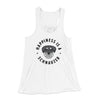 Happiness Is A Schnauzer Women's Flowey Racerback Tank Top White | Funny Shirt from Famous In Real Life