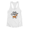 Hello Corgeous Women's Racerback Tank White | Funny Shirt from Famous In Real Life